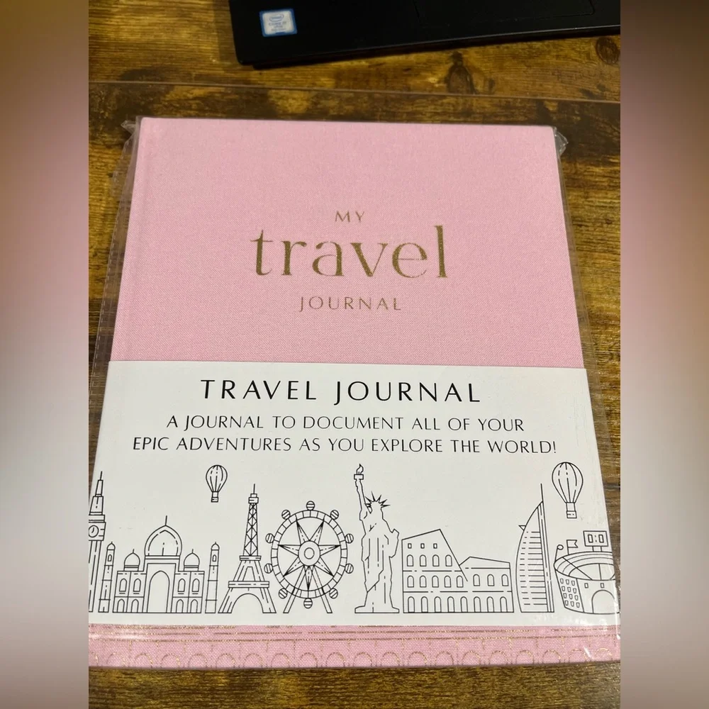 My Travel Journal Pink Hardcover